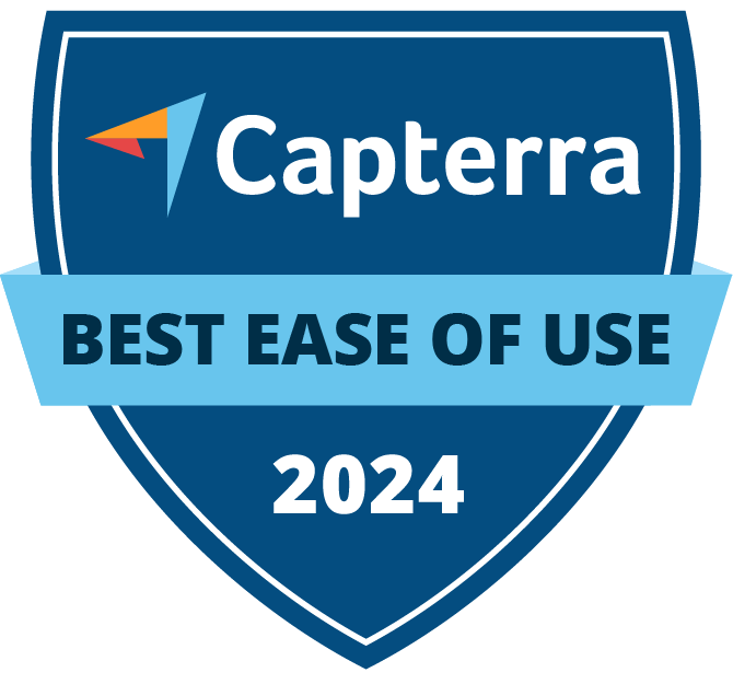 Capterra Badge - Best ease of use
