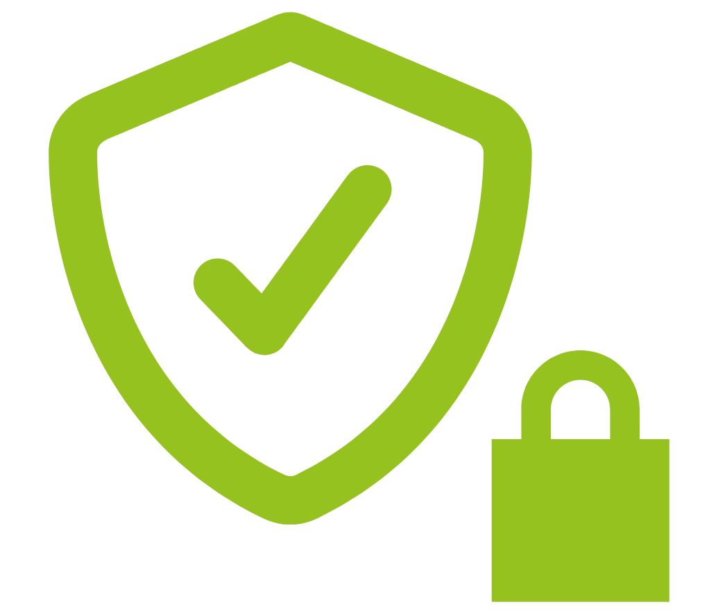 Icon, das eine sichere Governance für AI Anwendungen symbolisiert