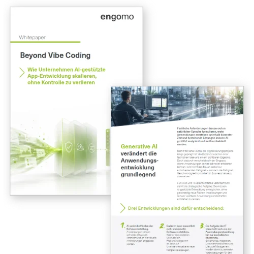 Ein Mock-up, das das Whitepaper zeigt